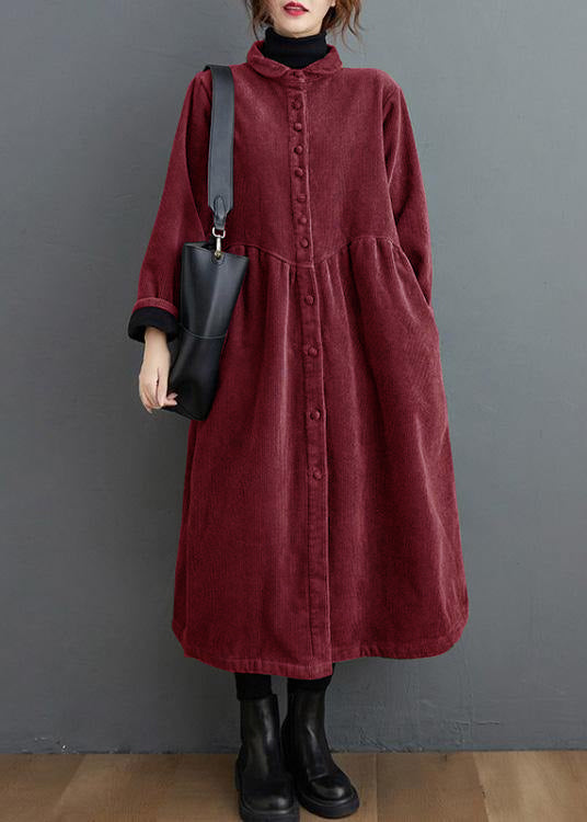 Lune London | orange corduroy coats thick tailored inspiration for women