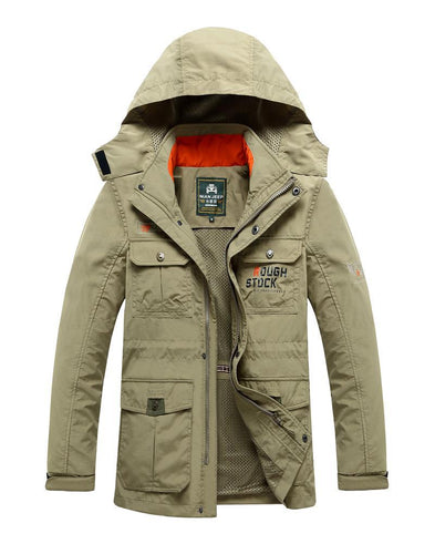 Functional waterproof jacket for men Lune London