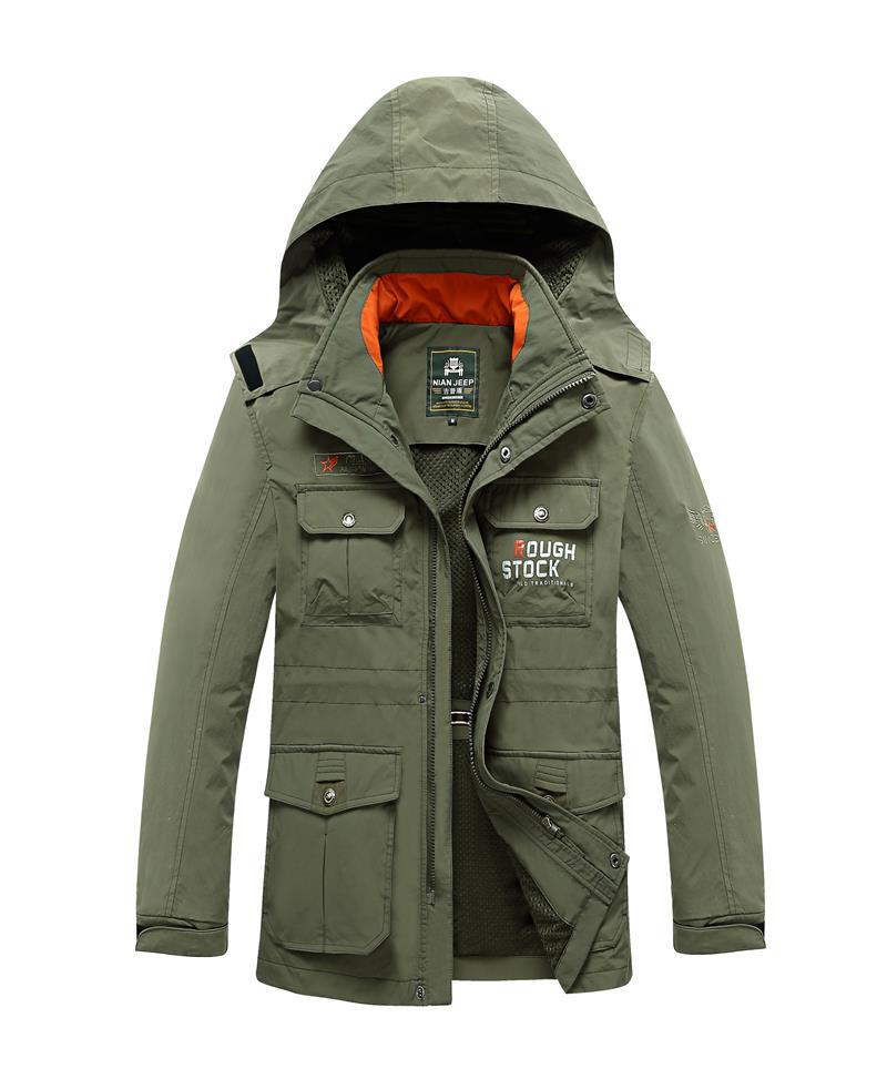Functional waterproof jacket for men Lune London