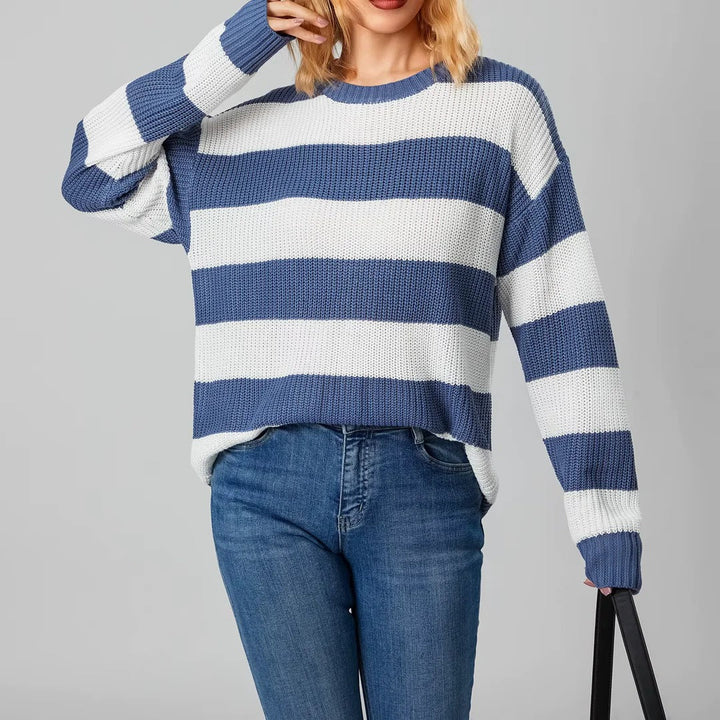 Lune London | Striped Knit Sweater