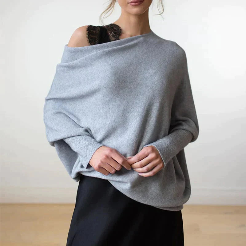 Lune London | Asymmetrically Draped Sweater