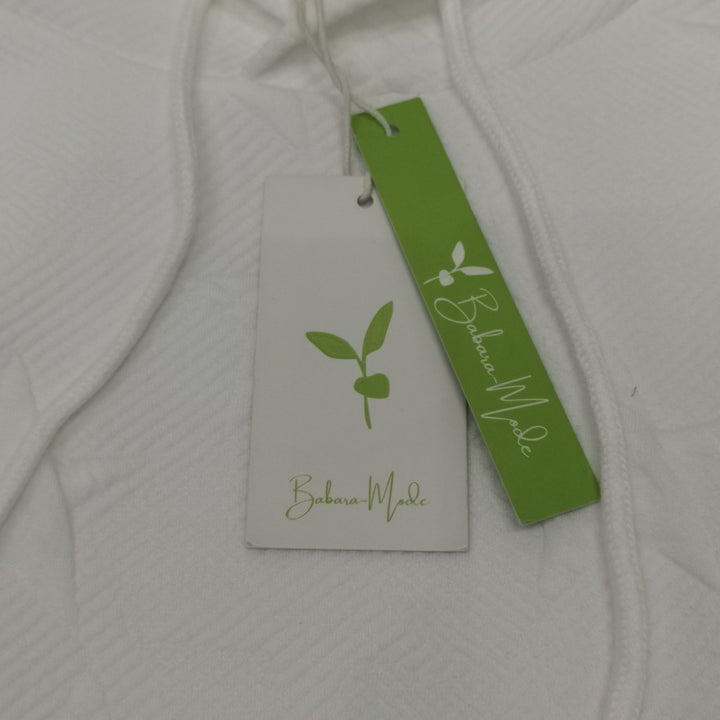 Lune London | Plain white long sleeve sweatshirt