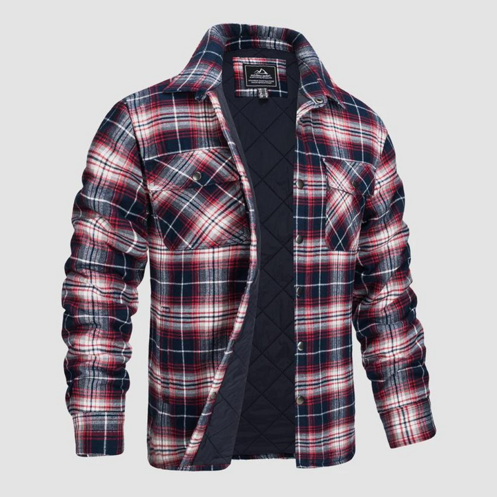 Lune London | Men's checked flannel shirts with warm lining