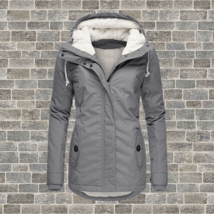 Lune London | Women's Long Winter Coat with Luxurious Fur Lining