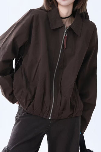 Lune London | Faux Leather Relaxed Jacket