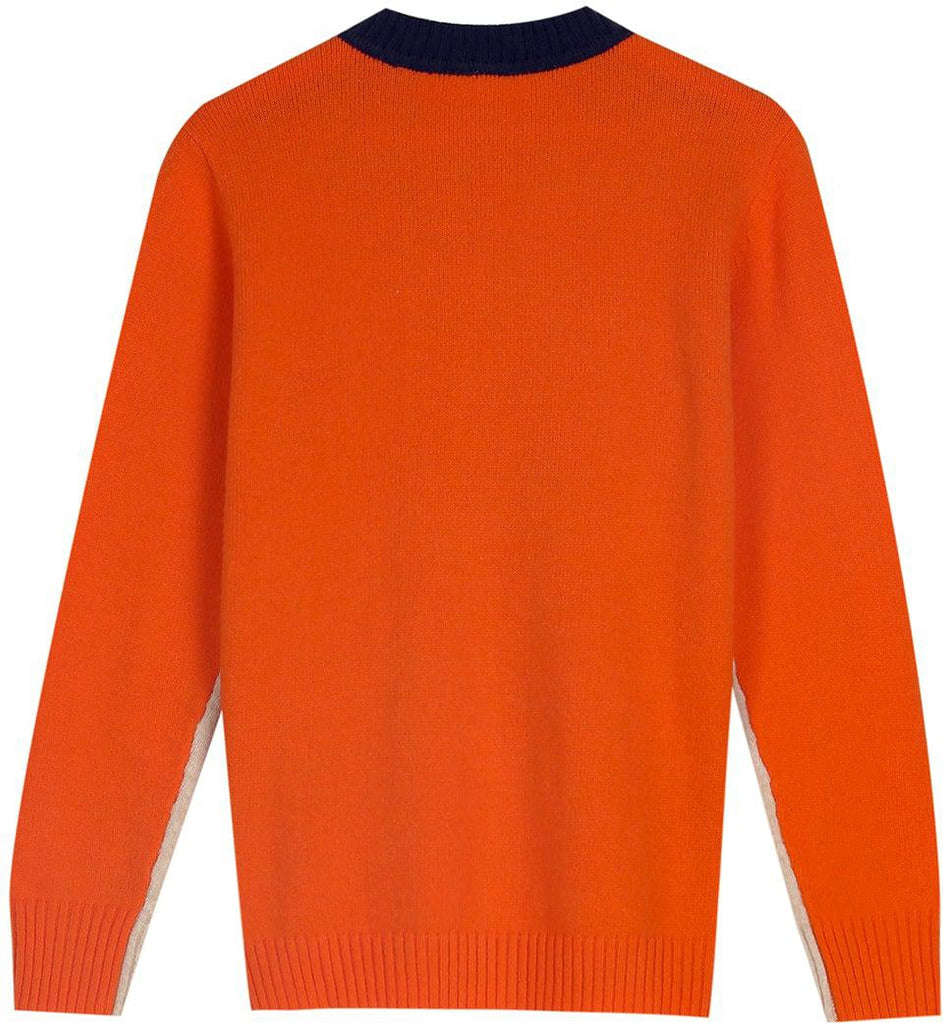 Lune London | Sweater with bicolor design and modern cut - Perfect for the office and leisure