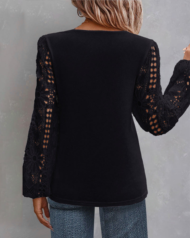 Lune London | Blouse with Lace