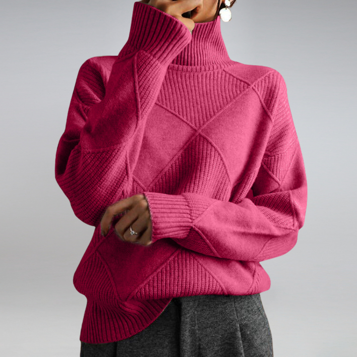 Lune London | Couture Turtleneck Sweater In Elegant Design