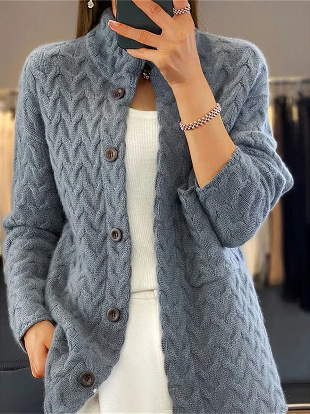 Lune London | Women's Cardigan Elegant and Casual Comfort and Elegance In Everyday Life