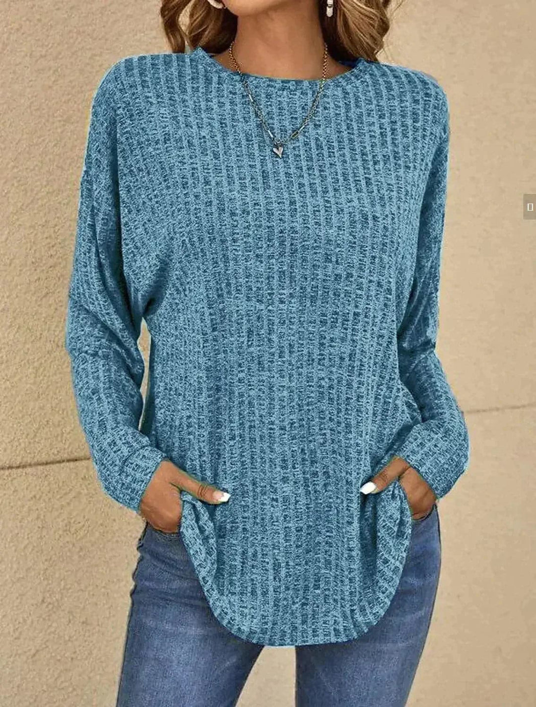 Lune London | Knit Sweater - Soft Knit - Casual Fit - Long Sleeves Comfortable