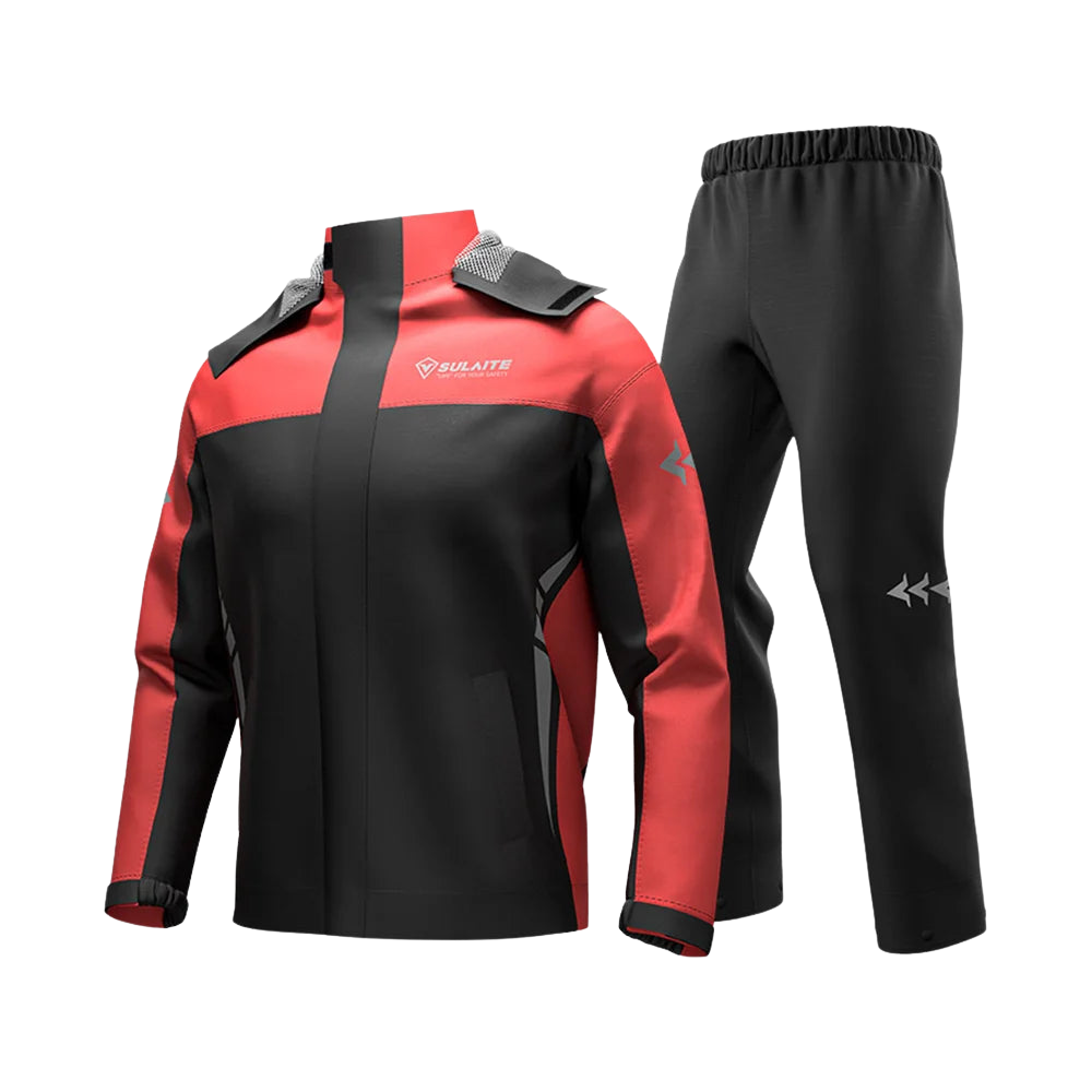 Lune London | Unisex waterproof and breathable motorcycle rain jacket - Lightweight design