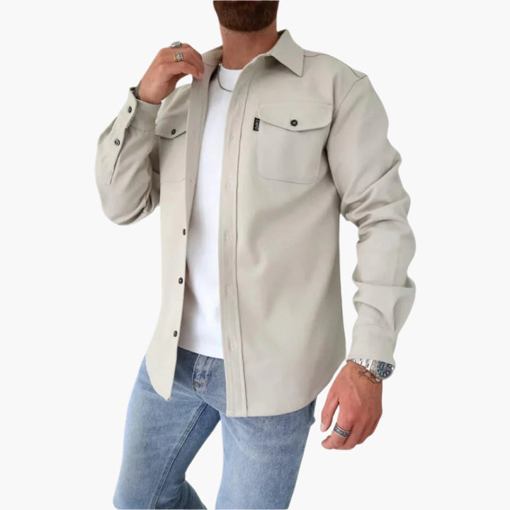 Lune London | Overshirt Jacket - Modern Button-up Shirt for Leisure and Business