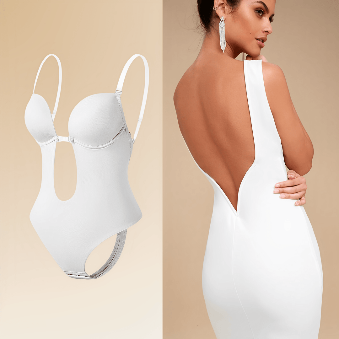 Lune London | Seamless Bodysuit Shapewear Without Back Part for Women