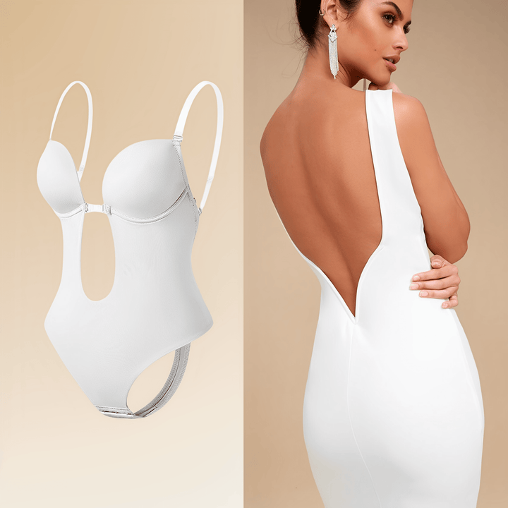 Lune London | Seamless Bodysuit Shapewear Without Back Part for Women