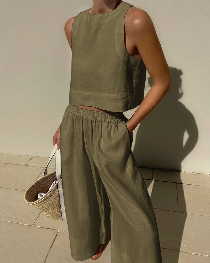Lune London | Two-piece linen set
