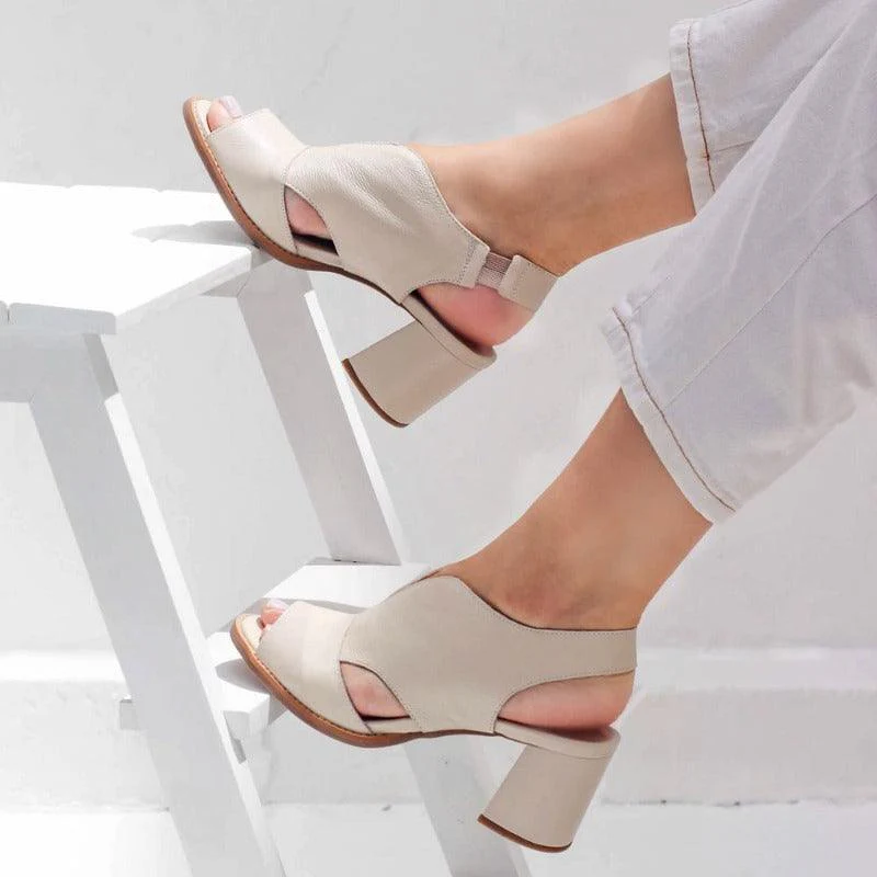 Lune London | Unmatched Durability and Timeless Elegance in Women's Sandals Made of Genuine Leather