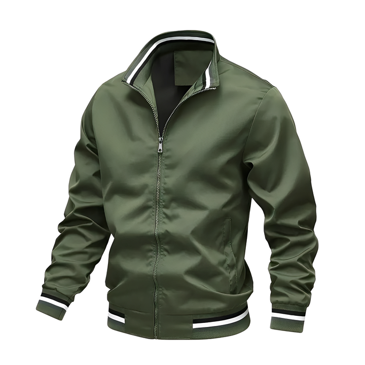 Lune London | Casual Bomber Jacket with Stripes for Men