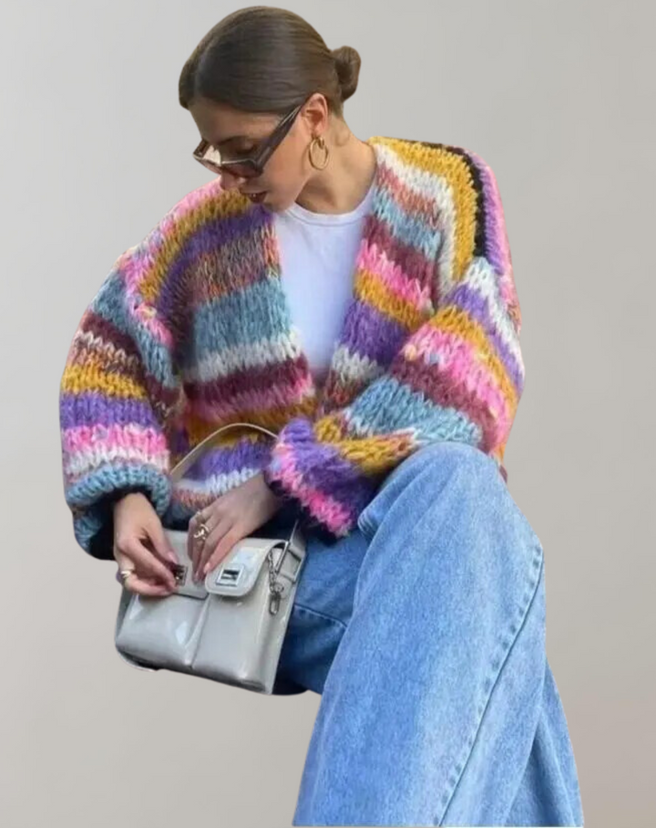 Lune London | Knit Women's Jacket with Open Front