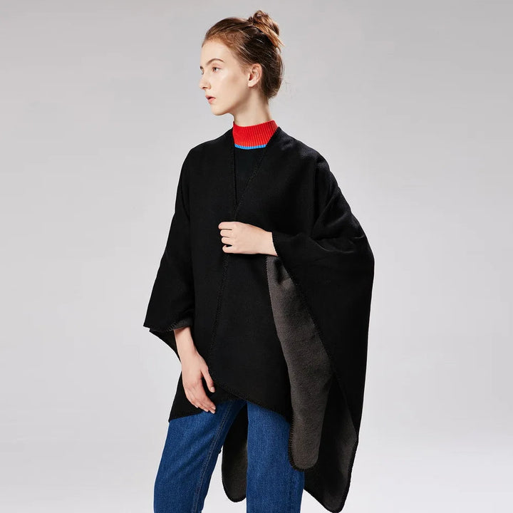 Lune London | Warmer Poncho with Flowing Cut