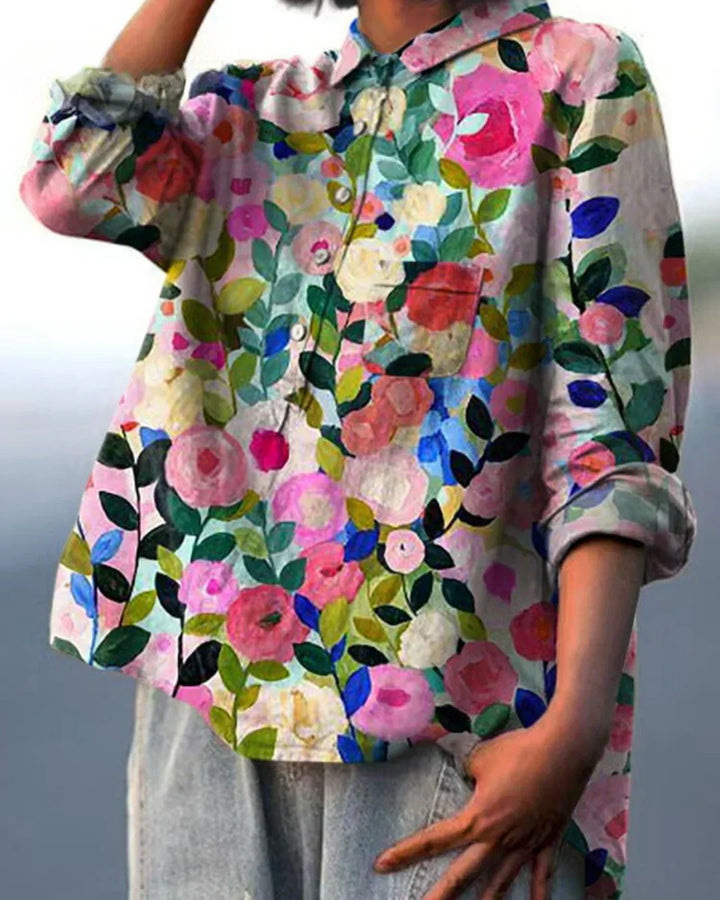 Lune London | Vintage-Flower Blouse