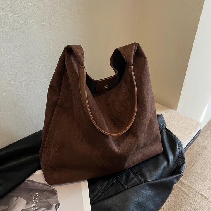 Lune London | Women's Suede Tote Bag Stylish Women's Bag