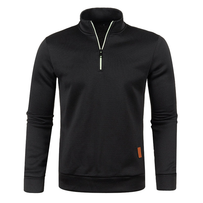 Lune London | Sweater - Warmer knitted sweater with polo collar