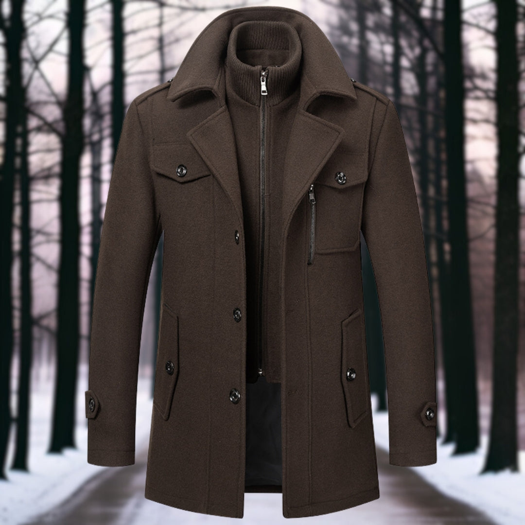 Lune London | High-Quality Wool Coat for Business Travelers