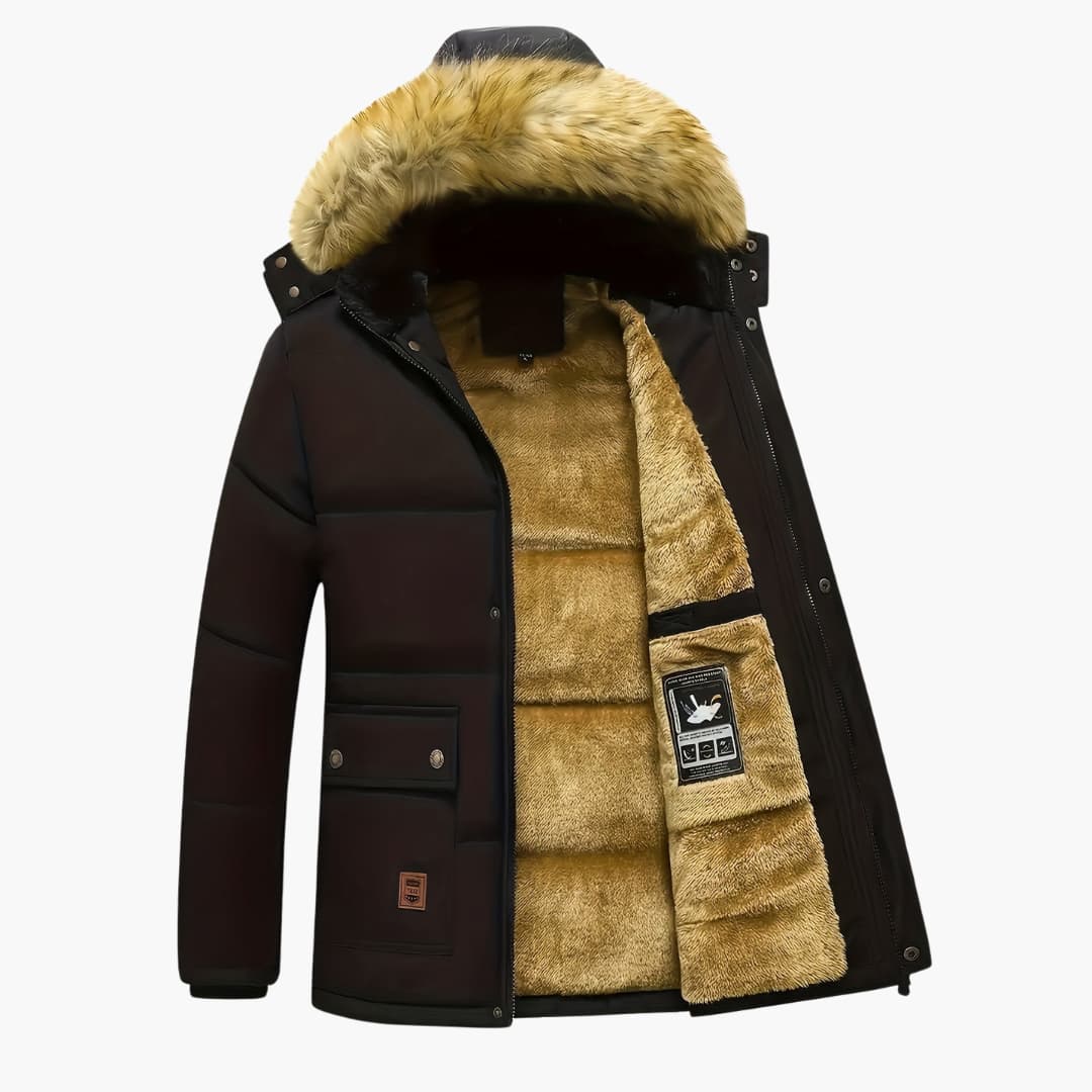 Lune London | Fleece Hoodie with Zipper for Men