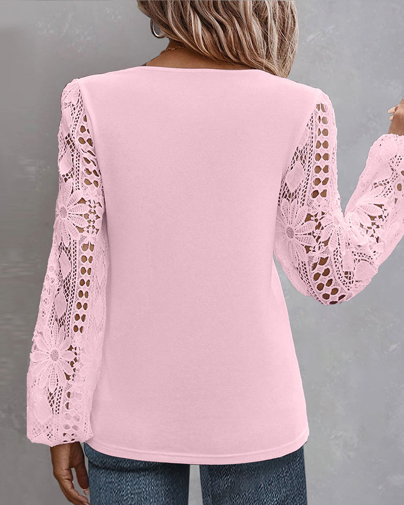 Lune London | Blouse with Lace