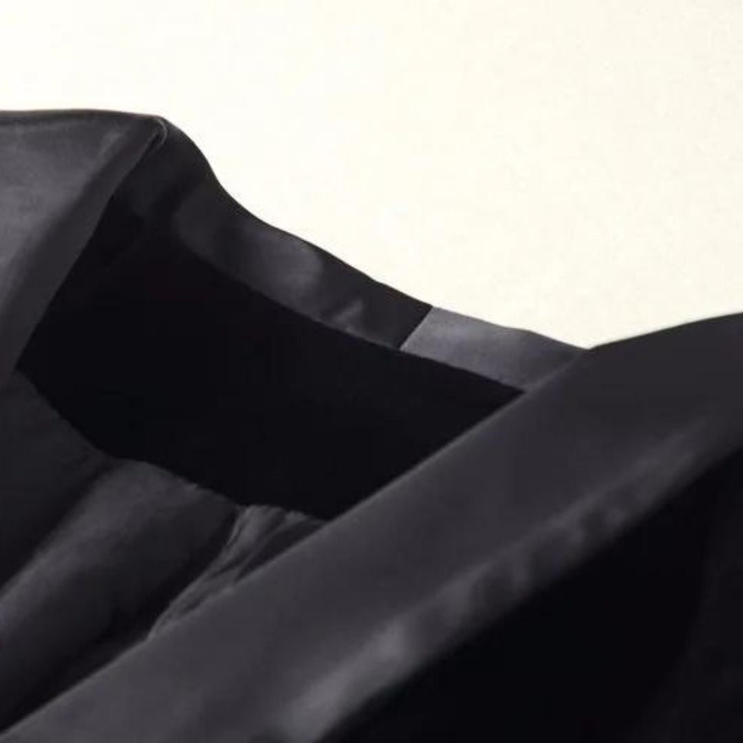 Lune London | Velvet Blazer with Satin Lapel