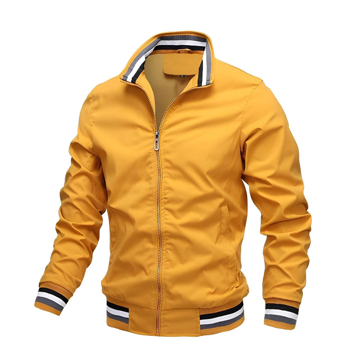 Lune London | Casual Bomber Jacket with Stripes for Men