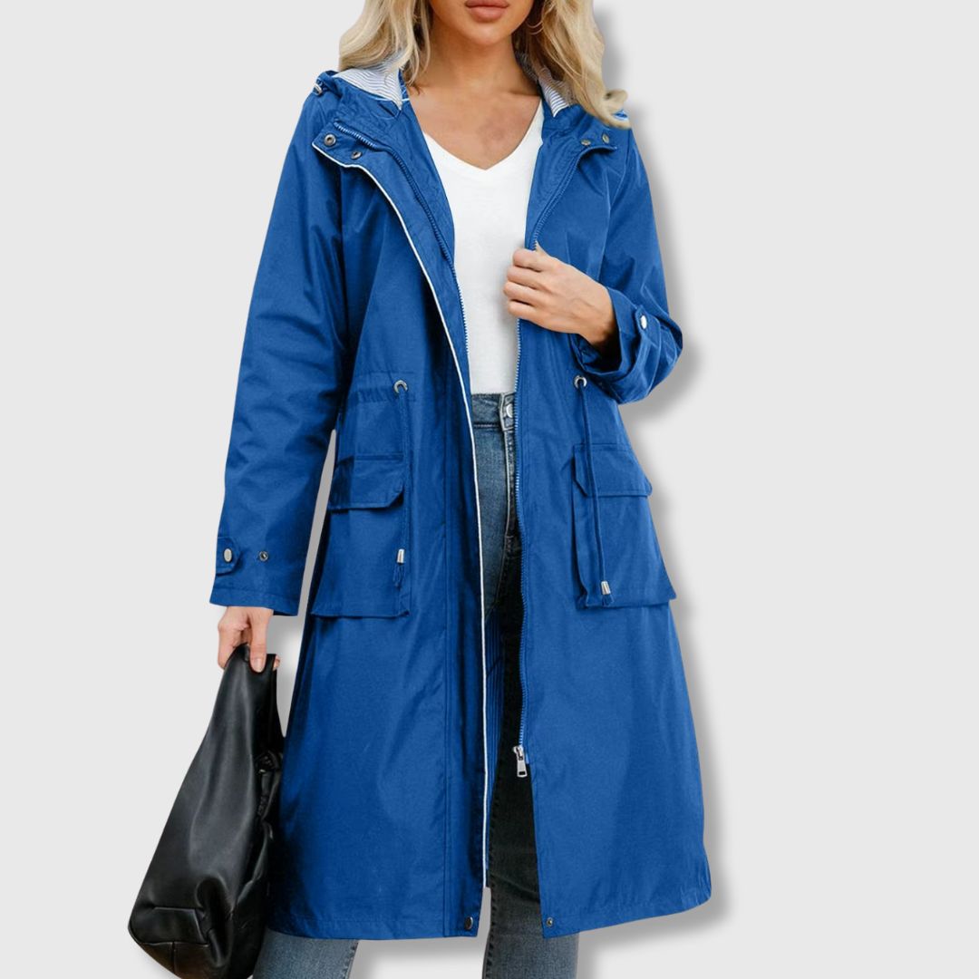 Lune London | Long everyday jacket with hood