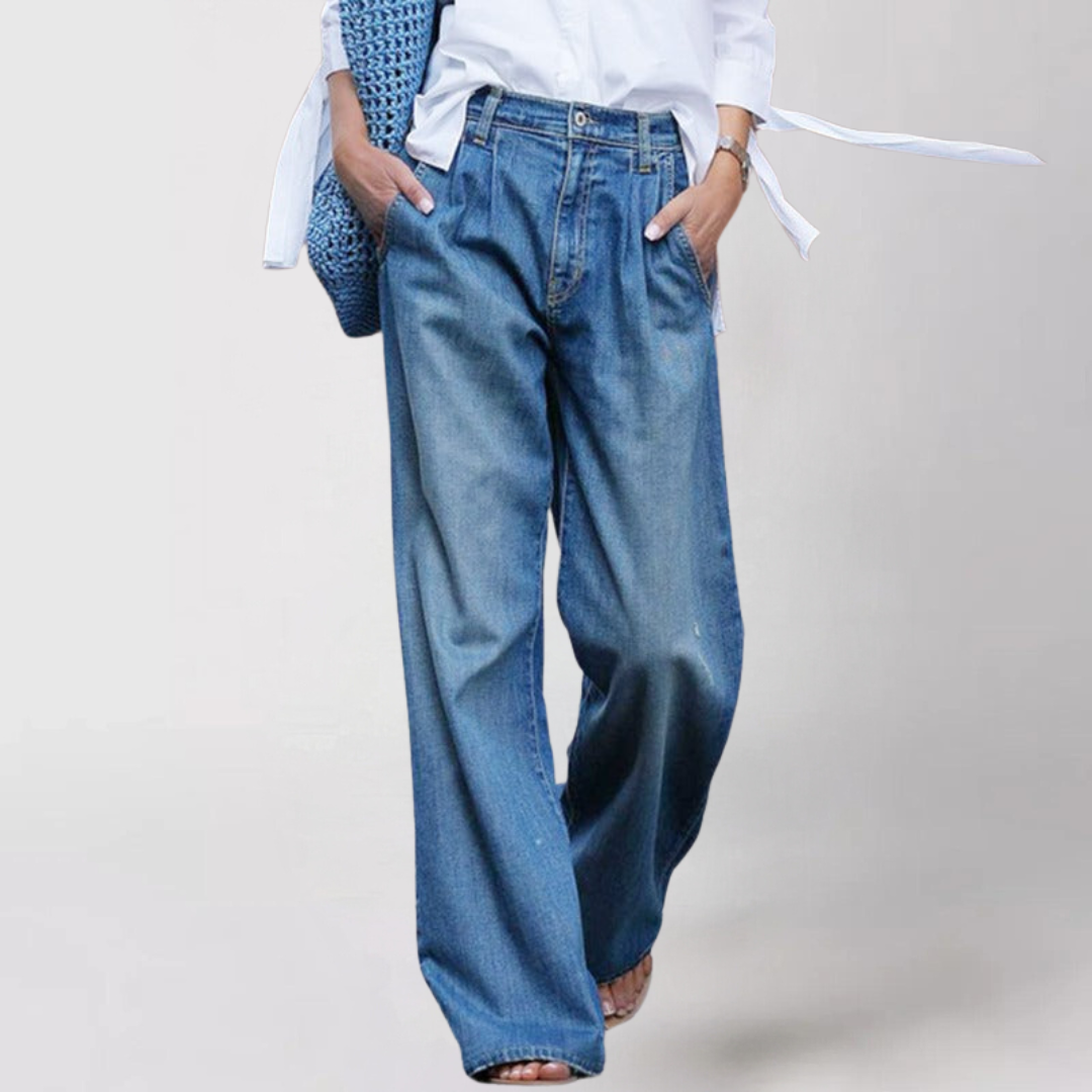 Lune London | Comfortable Wide-Cut Women's Jeans