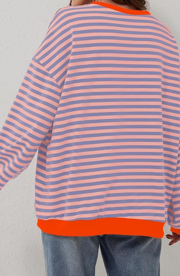 Lune London | Striped Oversized Sweater