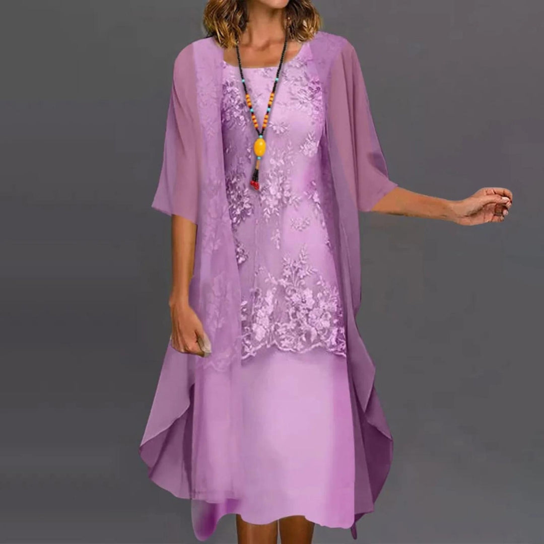 Lune London | Elegant Chiffon Dress