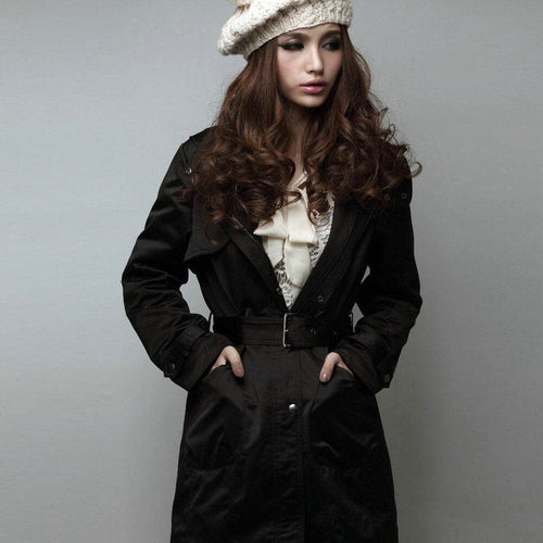 Lune London | Faux Fur Lined Parka Hooded Parka Up To The Middle Of The Thigh
