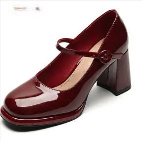 Chic Und Stil | Stylish Waterproof Mary Jane Pumps