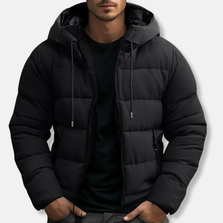 Lune London | Hooded puffer jacket - Padded jacket with zipper