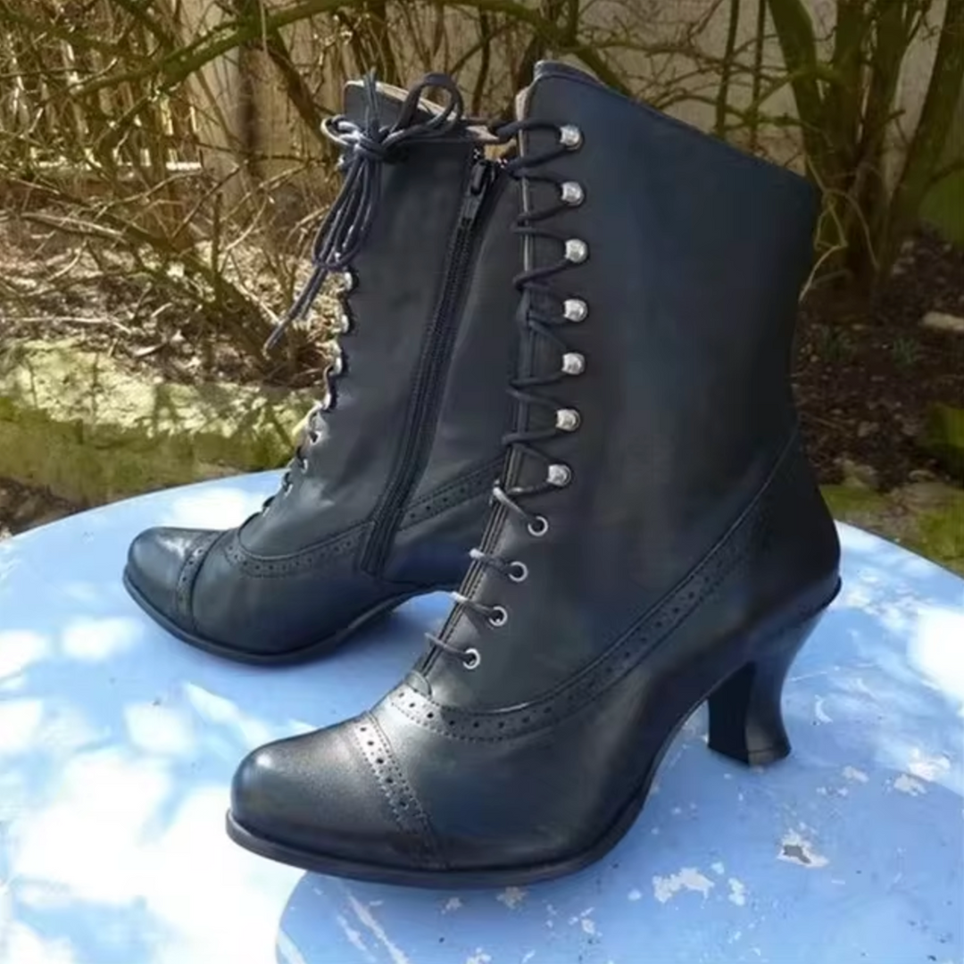 Lune London | Leather Boots with Lacing