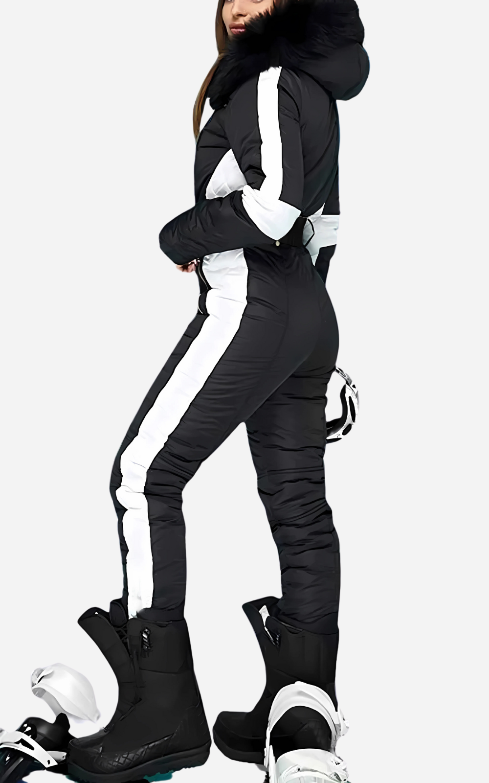 Lune London | Ski Overall 1 Piece with Belt Ladies Elegance and Warmth
