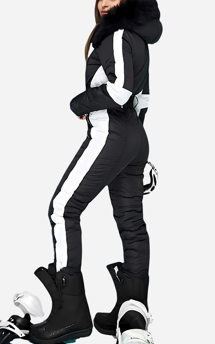 Lune London | Ski Overall 1 Piece with Belt Ladies Elegance and Warmth