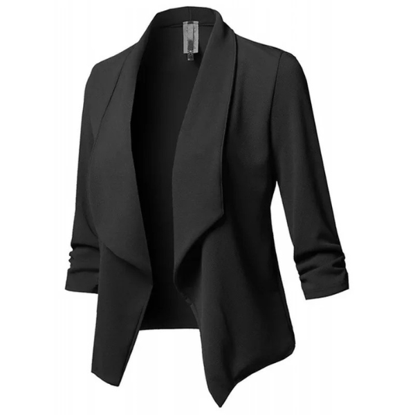 Lune London | Women's Blazer Open Front Elegant Light
