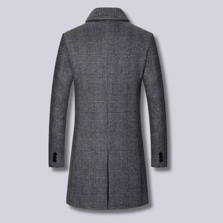 Lune London | Checked Wool Trench Coat