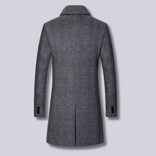 Lune London | Checked Wool Trench Coat