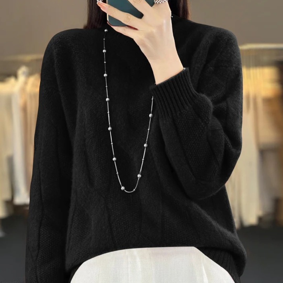 Lune London | Locker Knit Wool Sweater