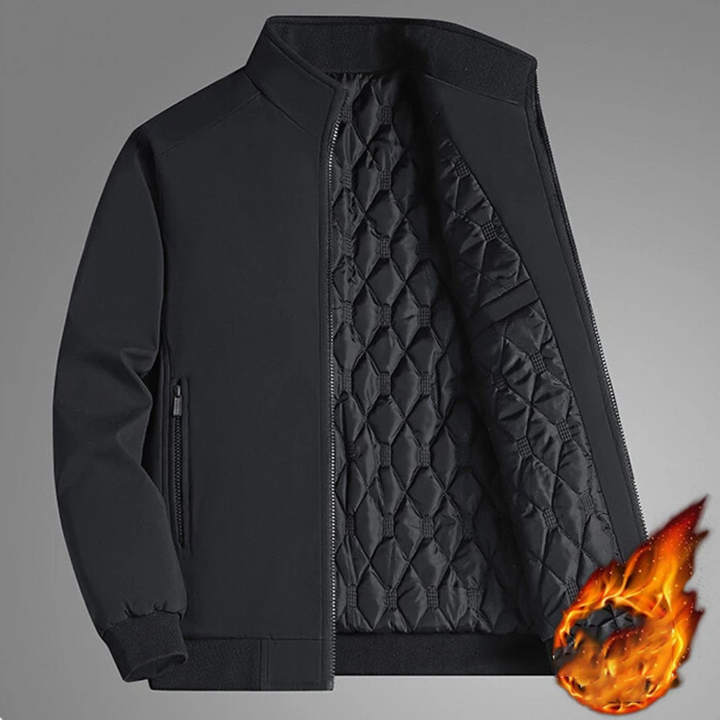 Lune London | Colorful winter coat with high collar for men - Stylish