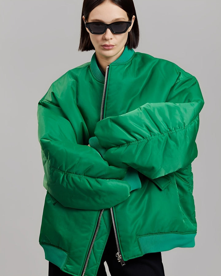 Lune London | Casual Oversized Bomber Jacket for Women