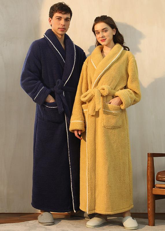Lune London | Stylish Thick Over-Knee Plush Bathrobe