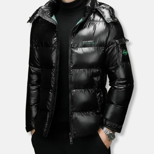 Lune London | Puffer jacket - Padded - Stand collar - Full zipper - With hood
