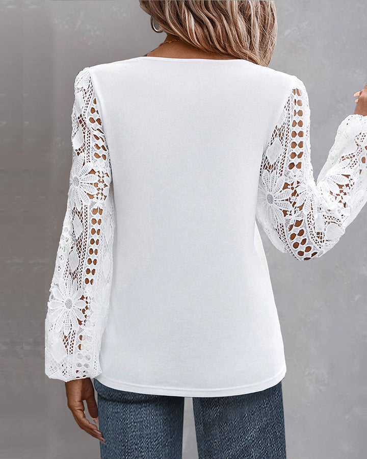 Lune London | Blouse with Lace
